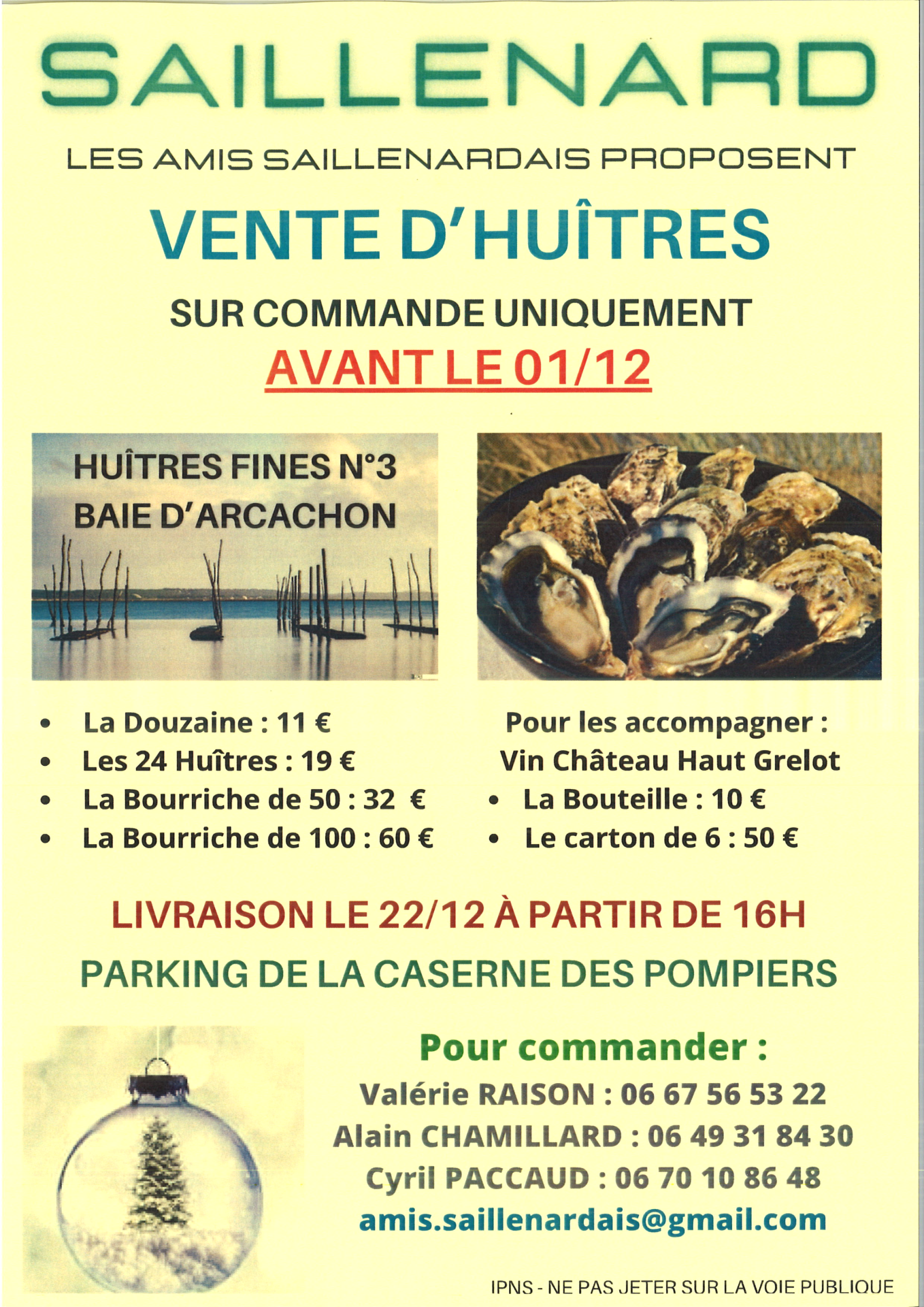 HUITRES